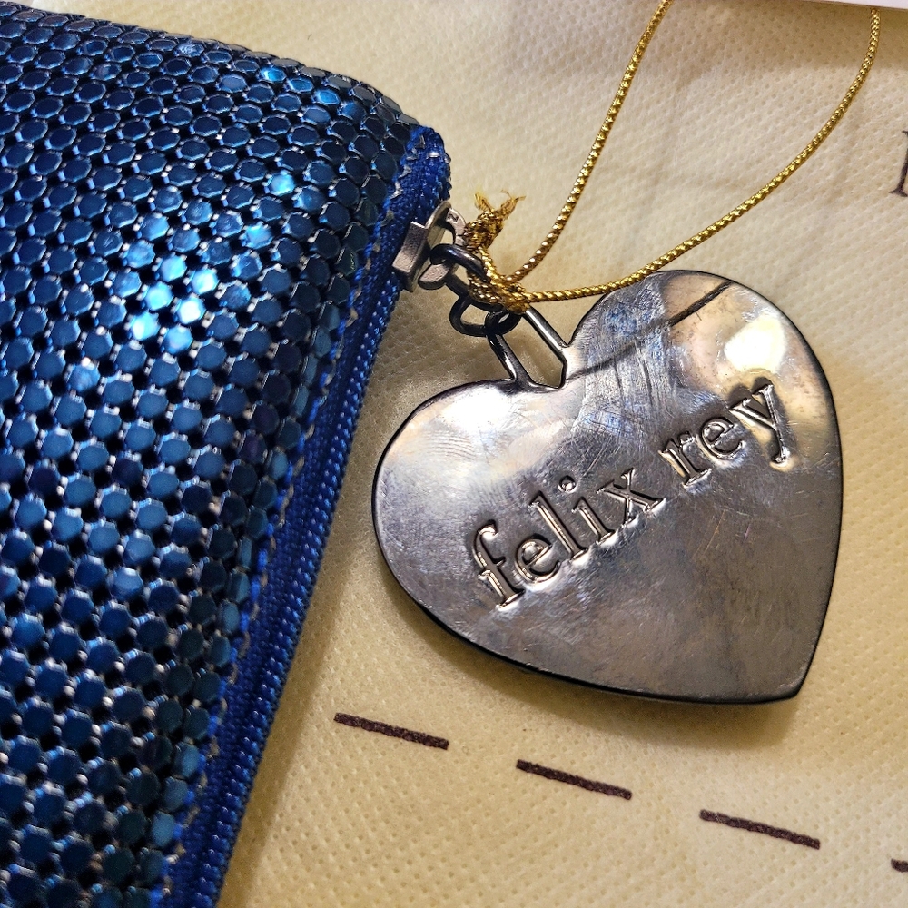 Felix Rey Metal Mesh Clutch NWT - Picture 5 of 7